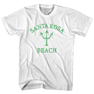 Florida Santa Rosa Beach Trident Womens Cotton Junior Cut T-Shirt by Ultras