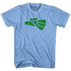 Mexico Proud Eagle Adult Tri-Blend Soccer T-shirt - Athletic Blue Mexico Proud Eagle Adult Tri-Blend Soccer T-shirt - Athletic Blue