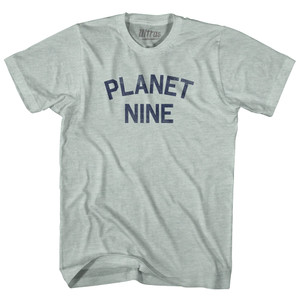 Planet Nine Adult Tri-Blend T-shirt - Athletic Cool Grey