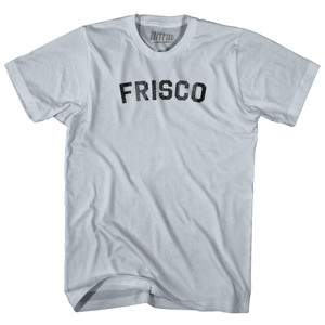 Frisco Adult Cotton T-shirt - Slver