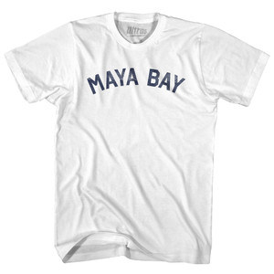 Maya Bay Adult Cotton T-shirt - White