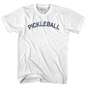 Pickleball Youth Cotton T-shirt - White Pickleball Youth Cotton T-shirt - White