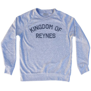 Kingdom Of Reynes Adult Tri-Blend Sweatshirt - Heather Grey