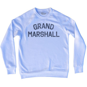 Grand Marshall Adult Tri-Blend Sweatshirt - White