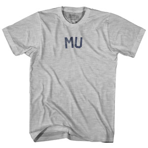 Mu Youth Cotton T-Shirt - Grey Heather