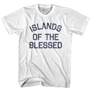 Islands Of The Blessed Youth Cotton T-Shirt - White