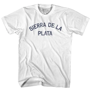 Sierra De La Plata Adult Cotton T-Shirt-White