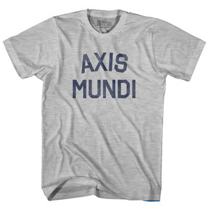 Axis Mundi Adult Cotton T-Shirt - Grey Heather