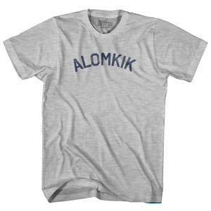 Alomkik Adult Cotton T-Shirt-Grey Heather