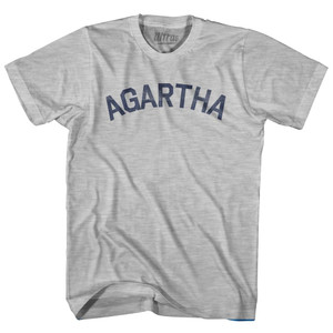 Agartha Adult Cotton T-Shirt - Grey Heather