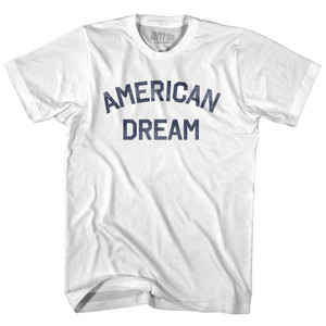 American Dream Adult Cotton T-Shirt - White