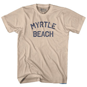 Myrtle Beach Adult Cotton T-Shirt - Creme