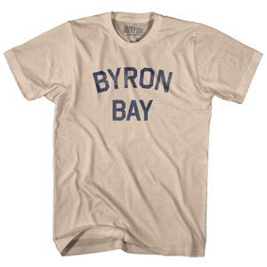 Byron Bay Adult Cotton T-Shirt - Creme