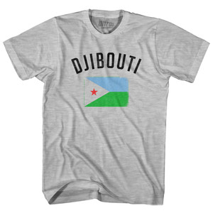 Djibouti Country Flag Heritage Youth Cotton T-shirt - Grey Heather Djibouti Country Flag Heritage Youth Cotton T-shirt - Grey Heather