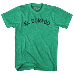El Dorado Adult Tri-Blend T-Shirt - Heather Green