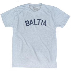 Baltia Adult Tri-Blend T-Shirt - Athletic White