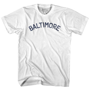 Baltimore Youth Cotton T-Shirt-White