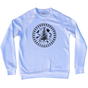 Passport Adult Tri-Blend Sweatshirt - White