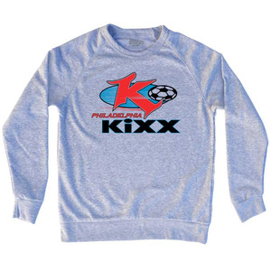 Philadelphia Kixx Adult Tri-Blend Sweatshirt - Heather Grey