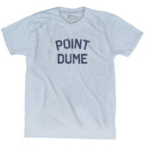 Point Dume Adult Tri-Blend T-Shirt - Athletic White