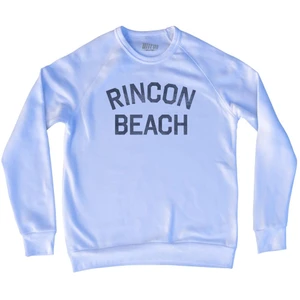 Rincon Beach Adult Tri-Blend Sweatshirt-White