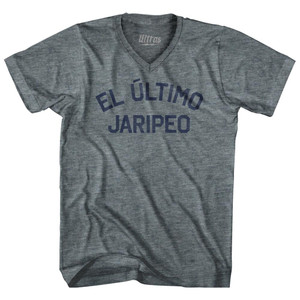 El Ultimo Jaripeo Tri-Blend V-Neck Womens Junior Cut T-Shirt - Athletic Grey El Ultimo Jaripeo Tri-Blend V-Neck Womens Junior Cut T-Shirt - Athletic Grey