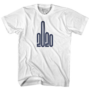 Middle Finger Youth Cotton T-Shirt-White