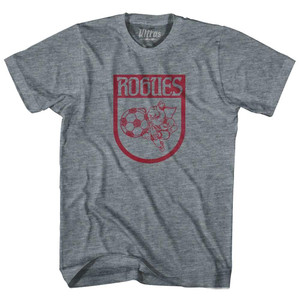 Rogues Womens Tri-Blend Junior Cut T-Shirt - Athletic Grey