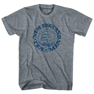New England Tea Men Womens Tri-Blend Junior Cut T-Shirt - Athletic Grey New England Tea Men Womens Tri-Blend Junior Cut T-Shirt - Athletic Grey