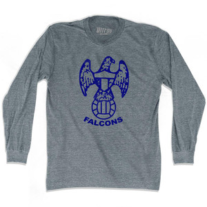 Toronto Falcons Adult Tri-Blend Long Sleeve T-Shirt - Athletic Grey Toronto Falcons Adult Tri-Blend Long Sleeve T-Shirt - Athletic Grey