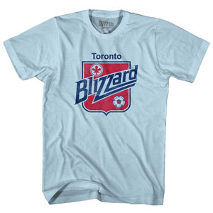 Toronto Blizzard Adult Cotton T-Shirt - Light Blue Toronto Blizzard Adult Cotton T-Shirt - Light Blue