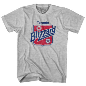 Toronto Blizzard Adult Cotton T-Shirt - Grey Heather