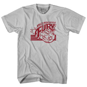 Philadelphia Fury Adult Cotton T-Shirt - Cool Grey Philadelphia Fury Adult Cotton T-Shirt - Cool Grey