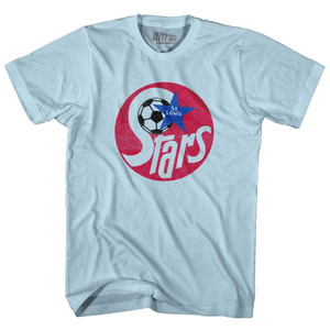 St Louis Stars Adult Cotton T-Shirt - Light Blue