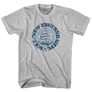 New England Tea Men Womens Cotton Junior Cut T-Shirt-Grey Heather New England Tea Men Womens Cotton Junior Cut T-Shirt-Grey Heather