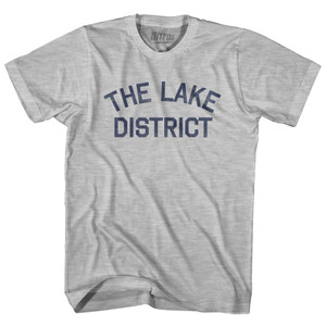 The Lake District Youth Cotton T-Shirt-Grey Heather The Lake District Youth Cotton T-Shirt-Grey Heather