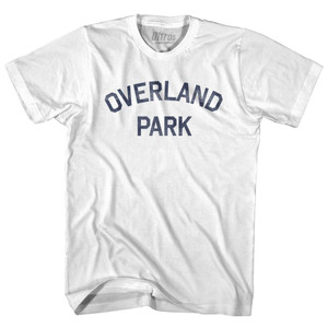 Overland Park Adult Cotton T-Shirt - White