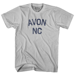 Avon Nc Adult Cotton T-Shirt - Cool Grey