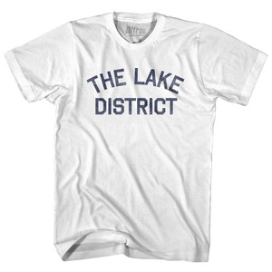 The Lake District Womens Cotton Junior Cut T-Shirt - White