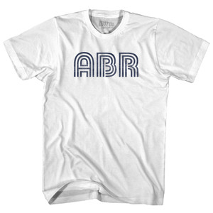 Aberdeen ABR Airport Youth Cotton T-shirt - White