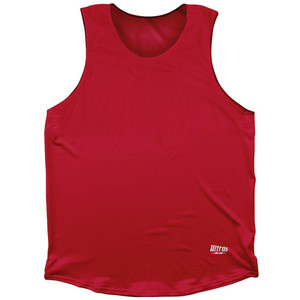 Dark Red Athletic Tank Top - Dark Red