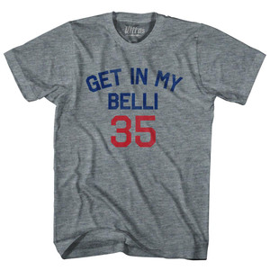 Get In My Belli 35  Youth Tri-Blend T-Shirt - Athletic Grey