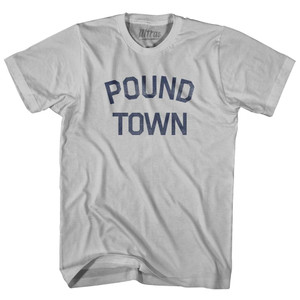 Pound Town Adult Cotton T-Shirt - Cool Grey