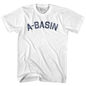 A Basin Youth Cotton T-shirt - White