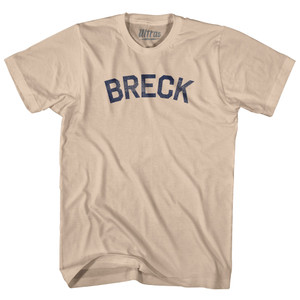 Breck Adult Cotton T-shirt-Creme