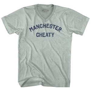 Junior Tri-Blend V-neck Womens Junior Cut T-shirt - Athletic Grey Junior Tri-Blend V-neck Womens Junior Cut T-shirt - Athletic Grey
