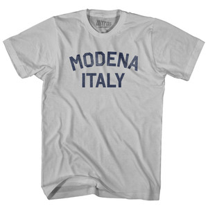 Modena Italy Adult Cotton T-shirt - Cool Grey