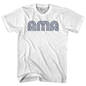 Amarillo AMA Airport Womens Cotton Junior Cut T-Shirt - White