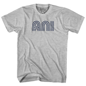 Aniak ANI Airport Adult Cotton T-shirt - Grey Heather