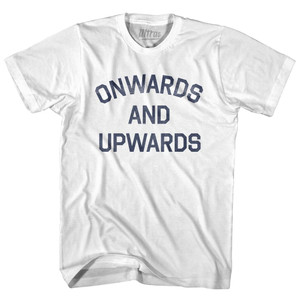 Onwards And Upwards Youth Cotton T-Shirt - White Onwards And Upwards Youth Cotton T-Shirt - White